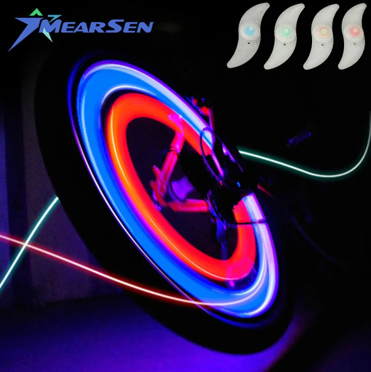 

1 PC Willow LED Super Bright Bicycle Wheel Signal Tire Spoke Light Bike Accessories for Motorcycle Cycling Sports Bike Lights