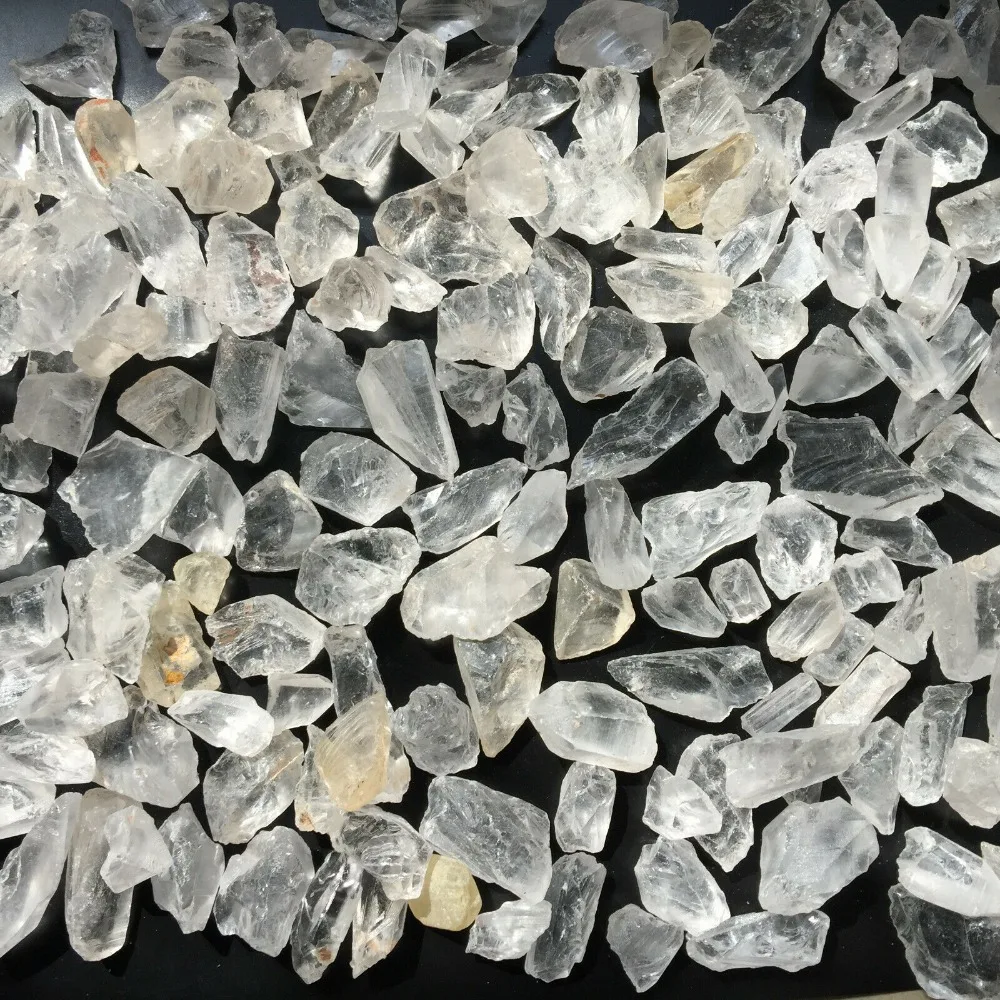 

Natural clear Quartz Rough Crystal mineral healing random 30-50g