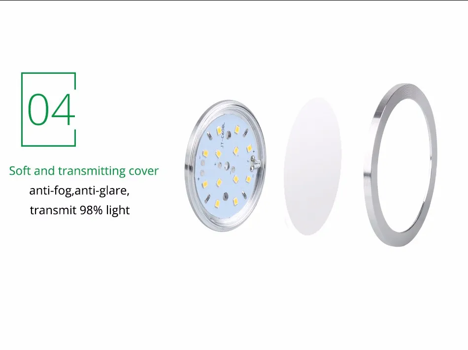 Under Cabinet Lights LED Puck Light Kitchen Round 12V Counter Shelf LED Closet Cupboard Showcase Drawer Wardrobe Indoor Lighting (15)