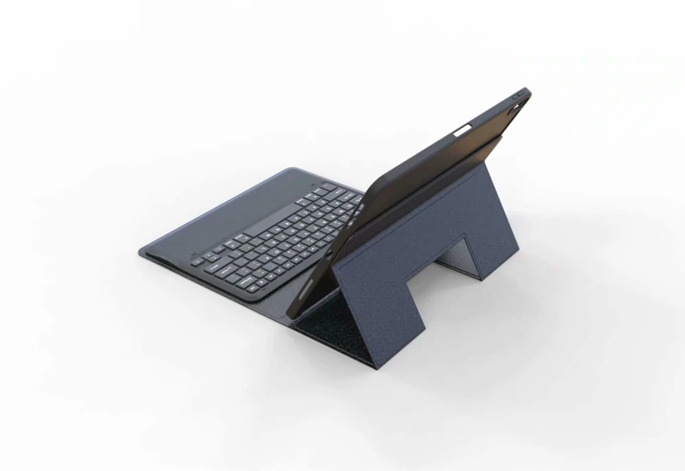 Ультра тонкий беспроводной Bluetooth клавиатура Folio Stand Роскошный кожаный чехол-накладка для Apple iPad Pro 11 a1989 A003 1" планшет