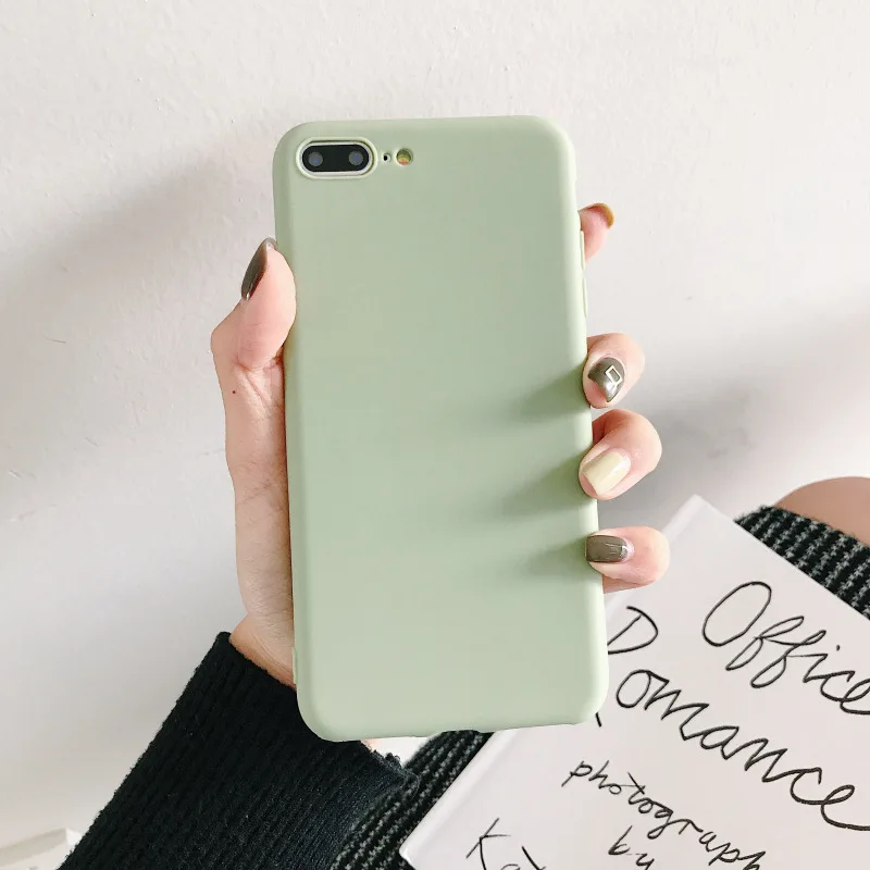 Чехол для OPPO A3S F9 Pro F5 Plus Youth A73 A83 мягкий карамельный цвет простой матовый много