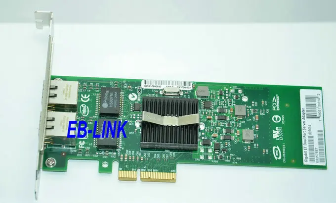 

Orignal Chipset 82575EB 1Gbps HL82575T NIC Dual Port PCI-E Gigabit Server Adapter