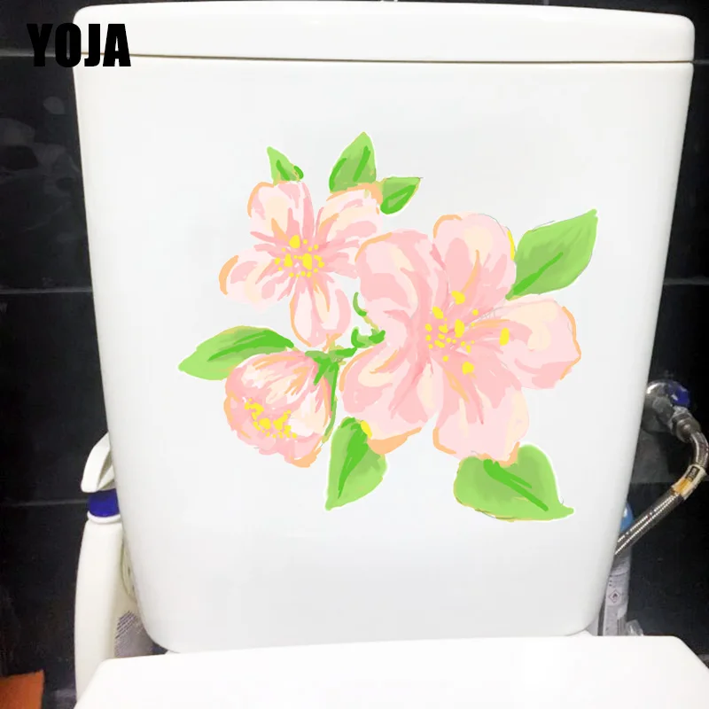 YOJA наклейки на сиденья x T1-1163 см мультяшный весенний цветущая вишня свежий для