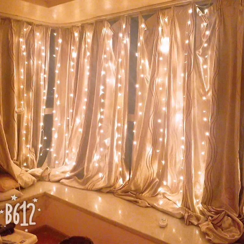 3*3M Led Icicle Led Curtain Fairy String Light Fairy Light 300 Led 220V EU Light For Wedding Home Garden Party Twinkly cortina 3*3M Led Icicle Led Curtain Fairy String Light Fairy Light 300 Led 220V EU Light For Wedding Home Garden Party Twinkly cortina