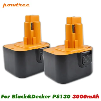 Powtree 3000mAh Ni-MH PS130 36W Battery for Black&Decker Firestorm PS130A A9252 A9275 HP331 HP331K-2 HP331K2 HP431 KC120V L30
Powtree 3000mAh Ni-MH PS130 36W Battery for Black&Decker Firestorm PS130A A9252 A9275 HP331 HP331K-2 HP331K2 HP431 KC120V L30