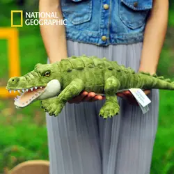 National Geographic 52 см крокодиловая мягкая игрушка новая кукла из 100% хлопка