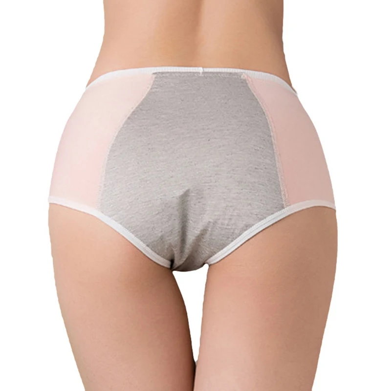 

Menstrual Period Underwear Sexy Intimates Patchwork Women Panties Physiological Leakproof Briefs Mid Waist Female Underpanties
