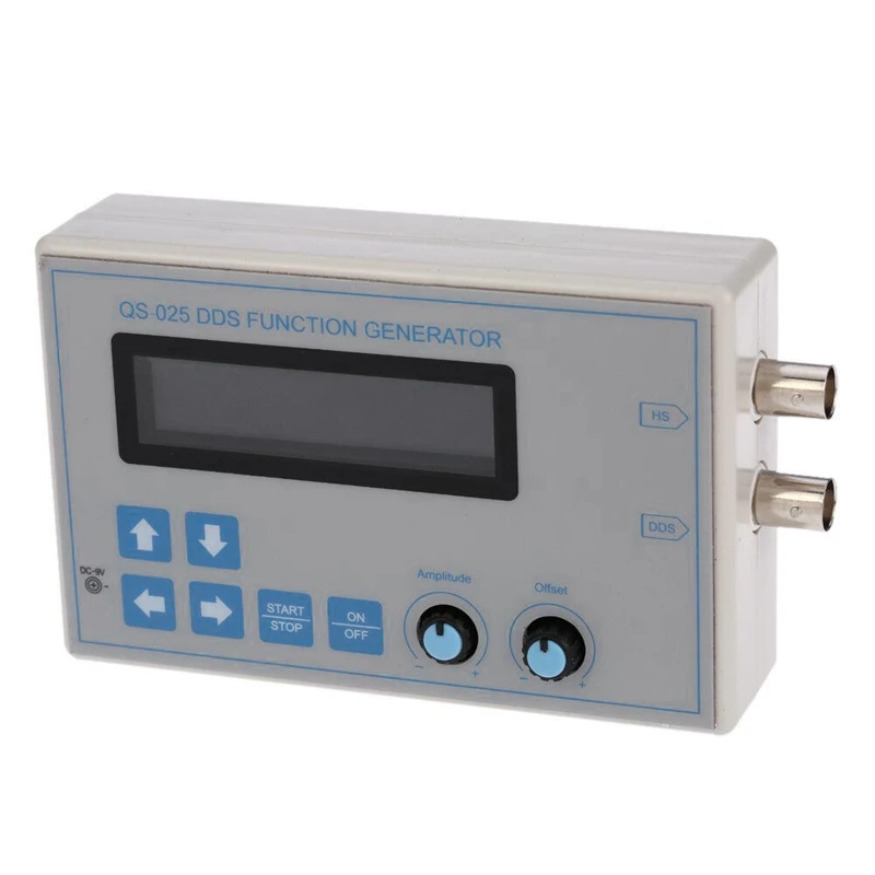 Dc9V 1Hz-65534Hz 1602 Lcd Display Digital Dds Signal Generator Module Square Sawtooth Trilateral Sine Wave Function+Usb Cable