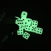Yernea 6Pcs/Lot 16mm Luminous Dice Rounded Corner Drinking Glowing Dice Nightclub Bars Dedicated Entertainment Dice Wholesale ► Photo 2/6