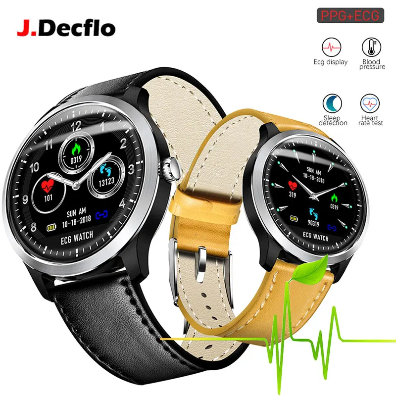 

N58 Smart Watch ECG+PPG Heart Rate Blood Pressure Monitoring IP67 Waterpoof Pedometer Sports Fitness Bracelet Men Women Fashion