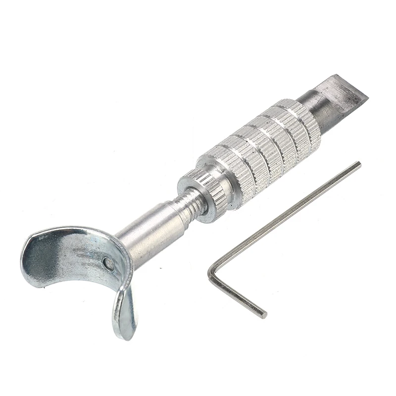 Adjustable DIY Manual Rotary Tools Leather Carving Swivel Knife Blade With L Wrench Craft Graver Drop Shipping | Инструменты