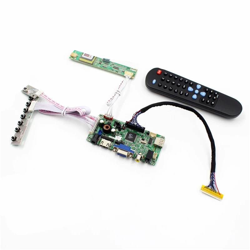 

AVX9-CZ HDMI VGA AV Audio USB LCD Controller Board LVDS for N154C3-L02 1440X900 15.4 inch TFT LCD Screen N154C3 L02 raspberry pi