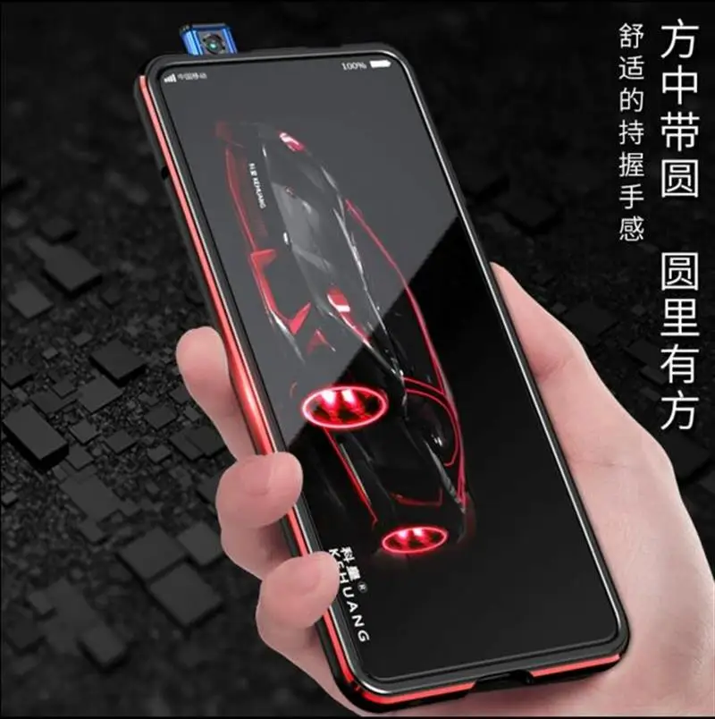 Для Xiaomi Mi 9T чехол funda Роскошный Глянцевый алюминиевый бампер чехол для Xiaomi Mi 9T Pro Чехол для телефона металлический каркас чехол+ подарок