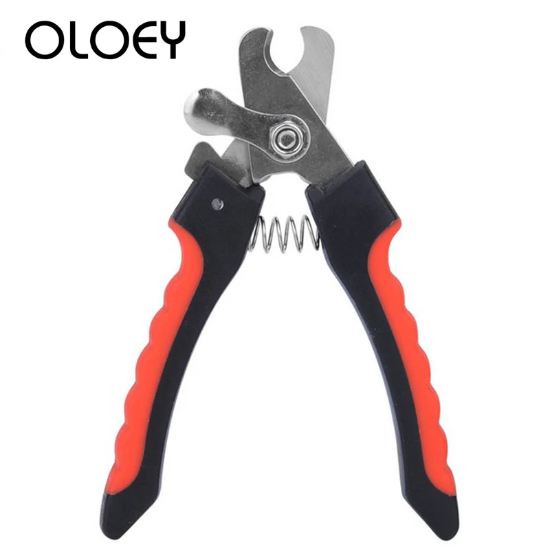 

Random Color Dog Nail Clipper with Lock Stainless Steel Pet Grooming Scissors Clippers for Cats Dogs Nail Cutter Trimmer 2 Sizes