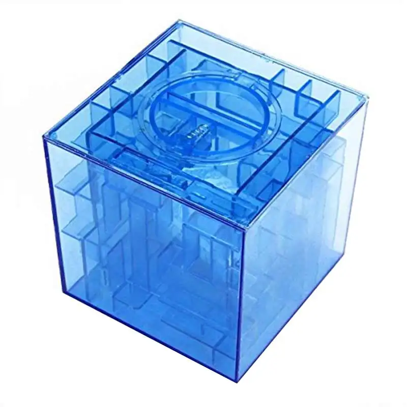 3D кубик Хрустальная головоломка игра Лабиринт Копилка креативная детская