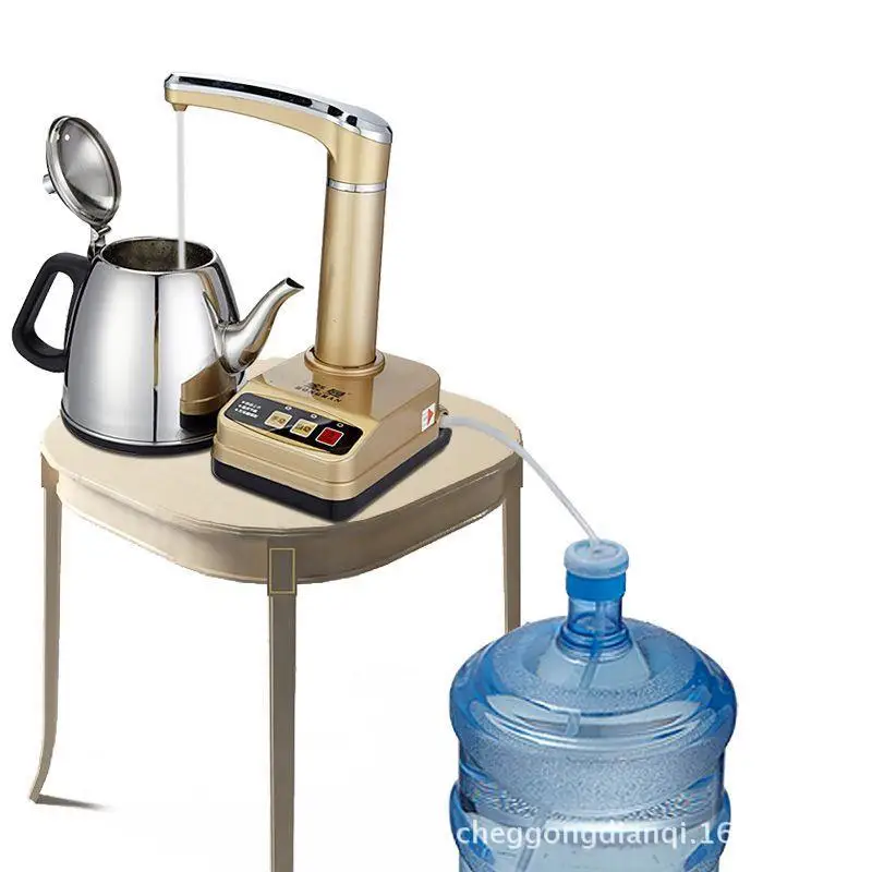 360 Rotary Mini Electric Automatic Water Dispenser Pump Water Drinking Machine Bottled Hot Cold Pure Water Suction Pressure