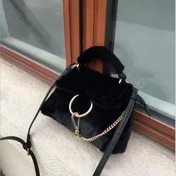 Для женщин сумка с красочными ремень сумка-мешок Дамские туфли из pu искусственной кожи сумки на плечо Брендовая Дизайнерская обувь дамы