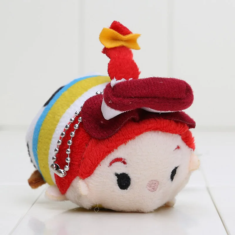 7-9 см плюшевый Tsum игрушка кукла милый очиститель экрана плюшевая игрушка juguetes Белоснежка Русалочка, Золушка, медведь, свинья, собака, чучела животных