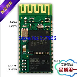 

20pcs/lot hc-06 HC 06 RF Wireless Bluetooth Transceiver Slave Module RS232 / TTL to UART converter and adapter