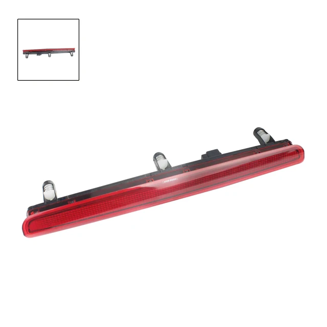ANGRONG 1x Rear Lamp Red Lens 18 SMD LED High Level Brake Stop Light  For VW T5 TRANSPORTER / MULTIVAN / CARAVELLE 2003-2015 4