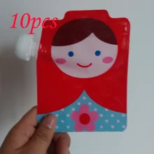 10pcs Free Shipping Juice Pouch Baby FOOD Packaging Reusable Squeeze Pouch Plastic Smoothie Squeeze Bags With Zip Lock BPA free