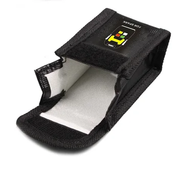 

Lipo battery Fireproof storage bag explosionproof safe Protector Box Heat Resistance Radiation protection Pocket for DJI SPARK