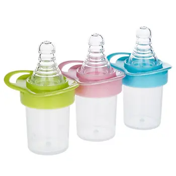

Baby Feeding Liquid Medicine Dispenser Medicator Dropper Feeder Device with Silicone Pacifier Squeezing Water Bottle