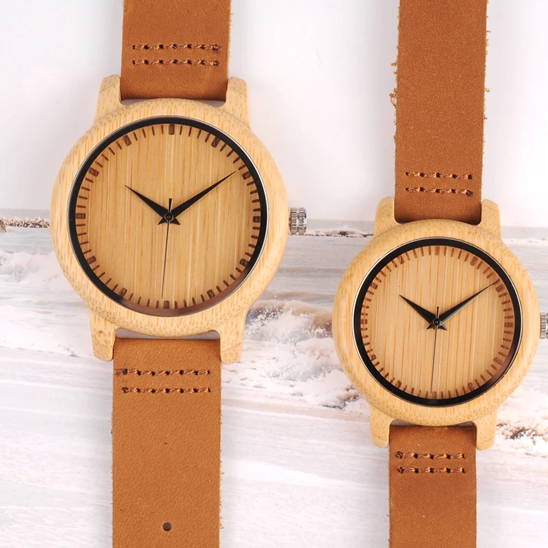 men and women wooden watches LaA09-10 1