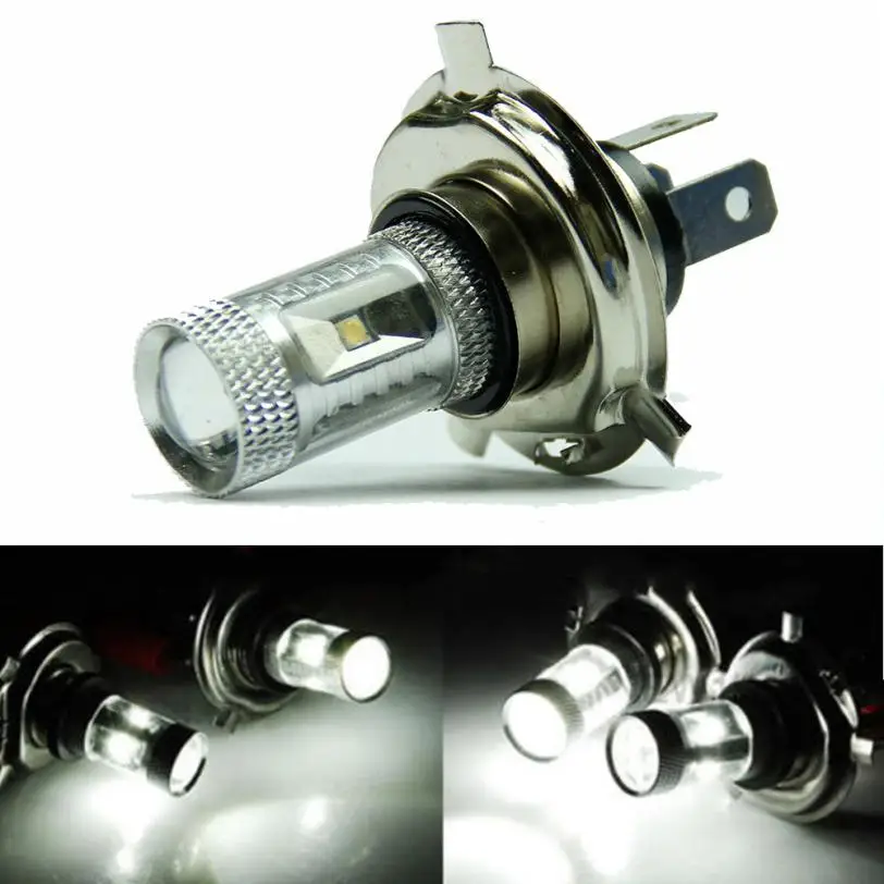 

CARPRIE 1 Pc COB LED H4 30W Pure White Light Car Head Light Bulb Lamp Signal Parking July18 Drop ShippingA17
