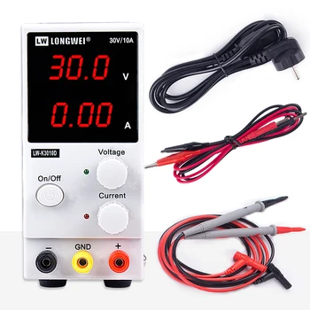 

DC Power Supply Mini Adjustable Digital 30V 10A Laboratory Switching Power Supply 110v-220v K3010D Laptop Phone Repair Rework