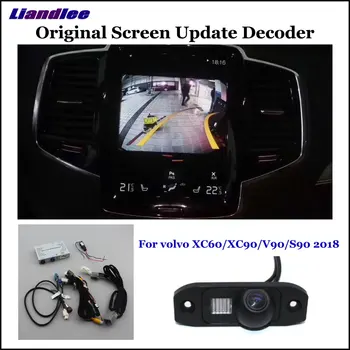 

HD Reverse Reversing Parking Camera For volvo XC60/XC90/V90/S90 Rear View Rearview Backup Camera Decoder Accesories Alarm System