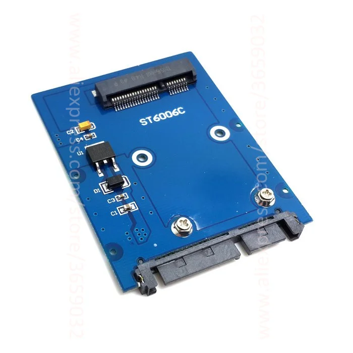Тонкий тип мини PCI Express pcie pci express E ssd mSATA SSD до 2 5 &quotSATA 3 0 22pin HDD адаптер карта жесткий