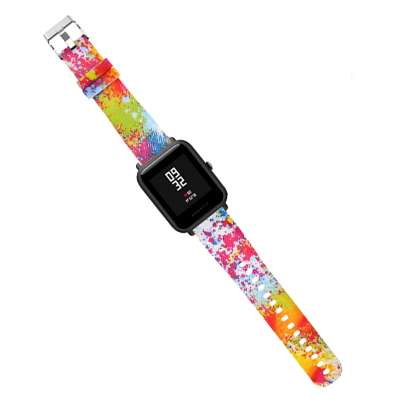 Силиконовый ремешок для часов Huami Amazfit Bip Youth Watch защитный чехол защитная рамка+ браслет для Amazfit Bip аксессуар