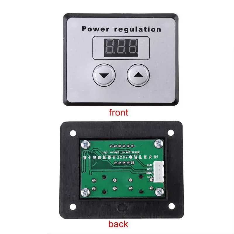 AC220V 10000 Вт Электрический регулятор высокой мощности SCR контроль скорости Лер управления мотором- M25