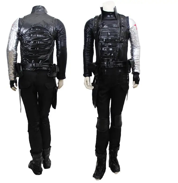 Bucky Barnes Costume New Captain America II Winter Soldier Bucky