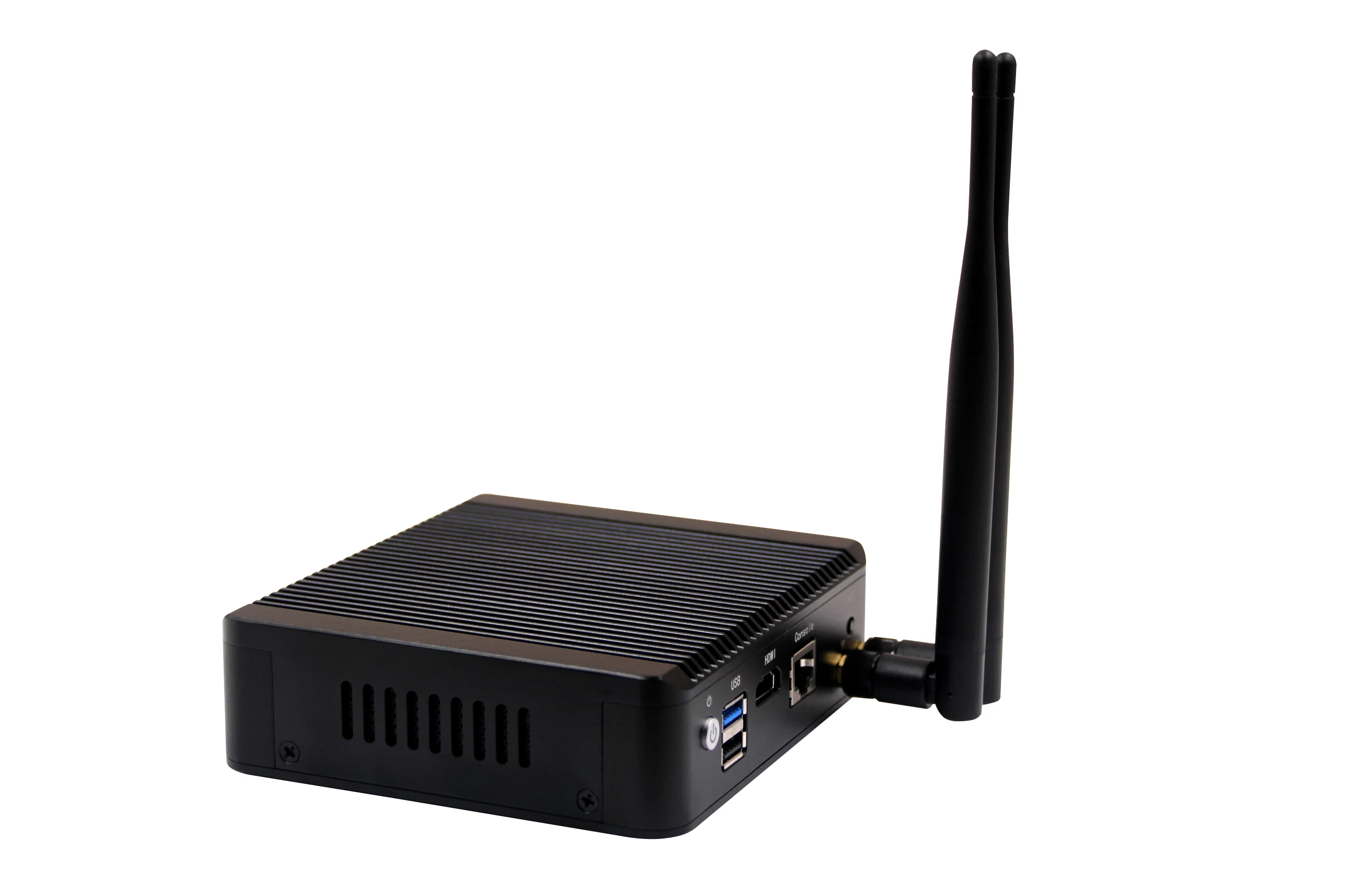 

4Lan Port Fanless industrial Mini PC support core j190 j1800 mini itx motherboard