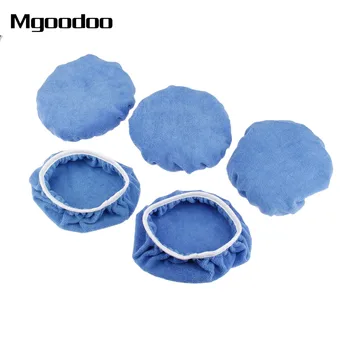 

5Pcs Car Polish Pad Bonnet Soft Microfiber Polishing Bonnet Buffing Pad Cover For Car Polisher Waxing Paint Care 5-6" 7-8" 9-10"