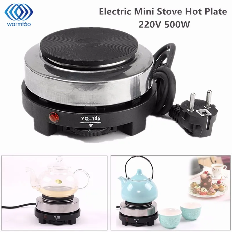

Electric Stove Hot Plate Mini Cooking Plate Multifunction Coffee Tea Heater Home Appliance Hot Plates for Kitchen 220V 500W