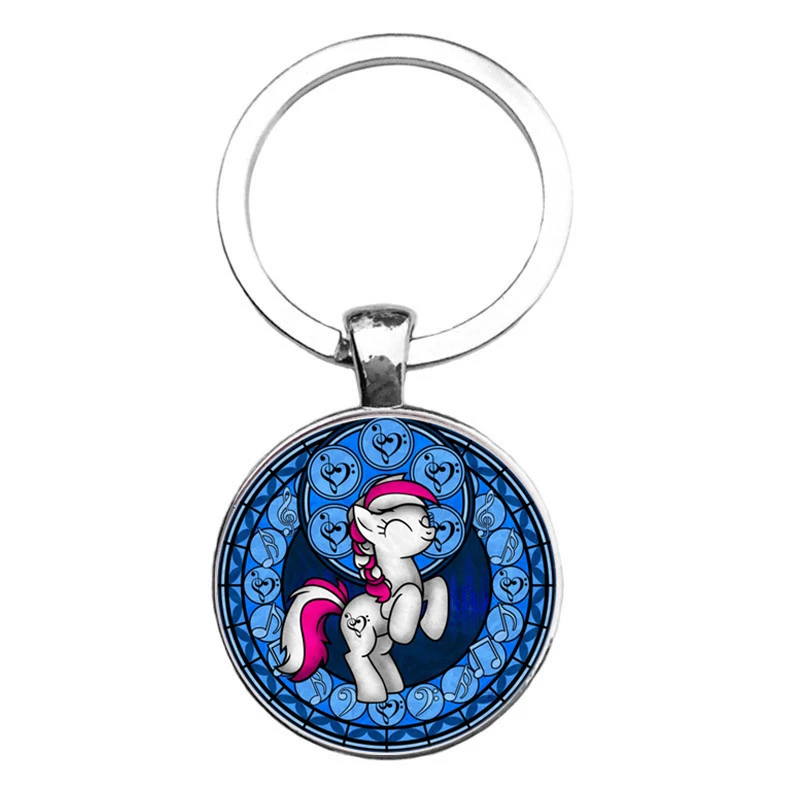 Горячее предложение! Распродажа! My Little Horse Baoli Poni Princess кольцо для ключей Радуга