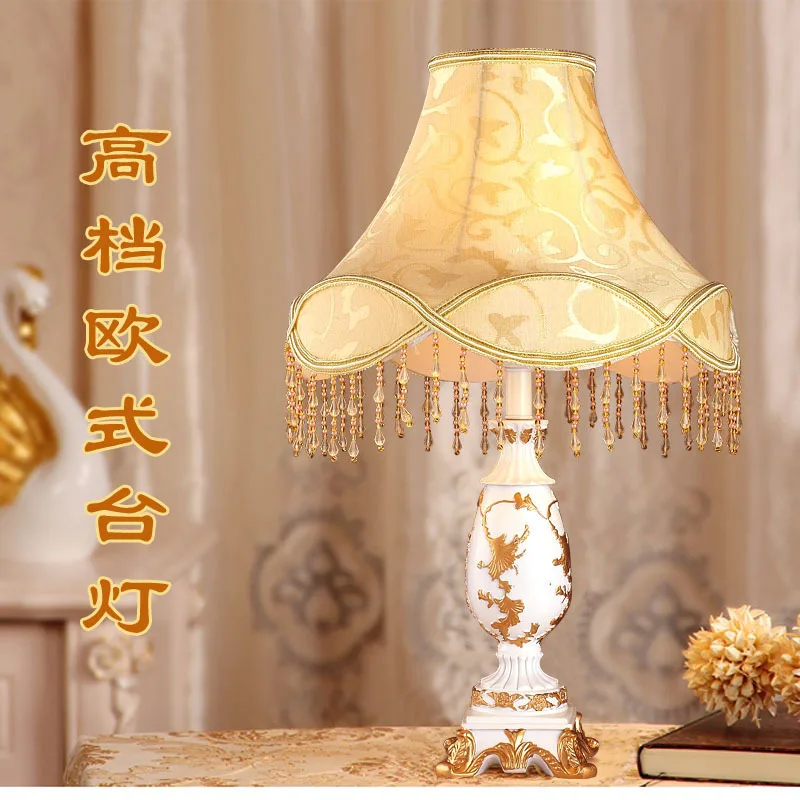 Continental led table lamp rustic living room bedroom led desk lamp manufacturers, wholesale  able lamps for bedroom