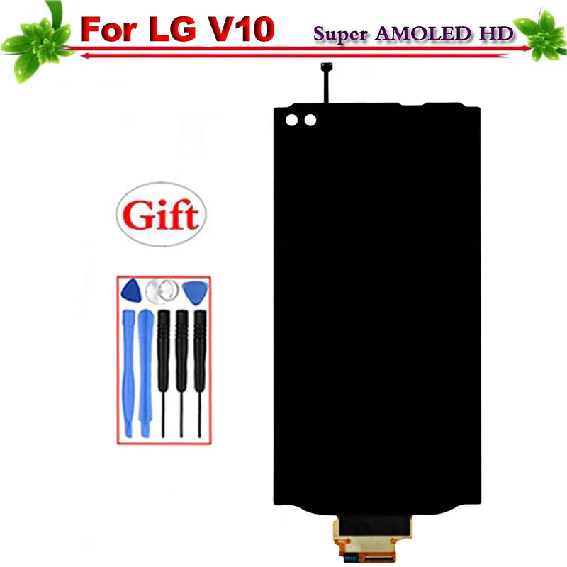 

5.7" for LG V10 H960 H961 H968 H900 H901 VS990 RS987 LCD Display Touch Screen Digitizer Full Assembly Replacement for LG V10 lcd