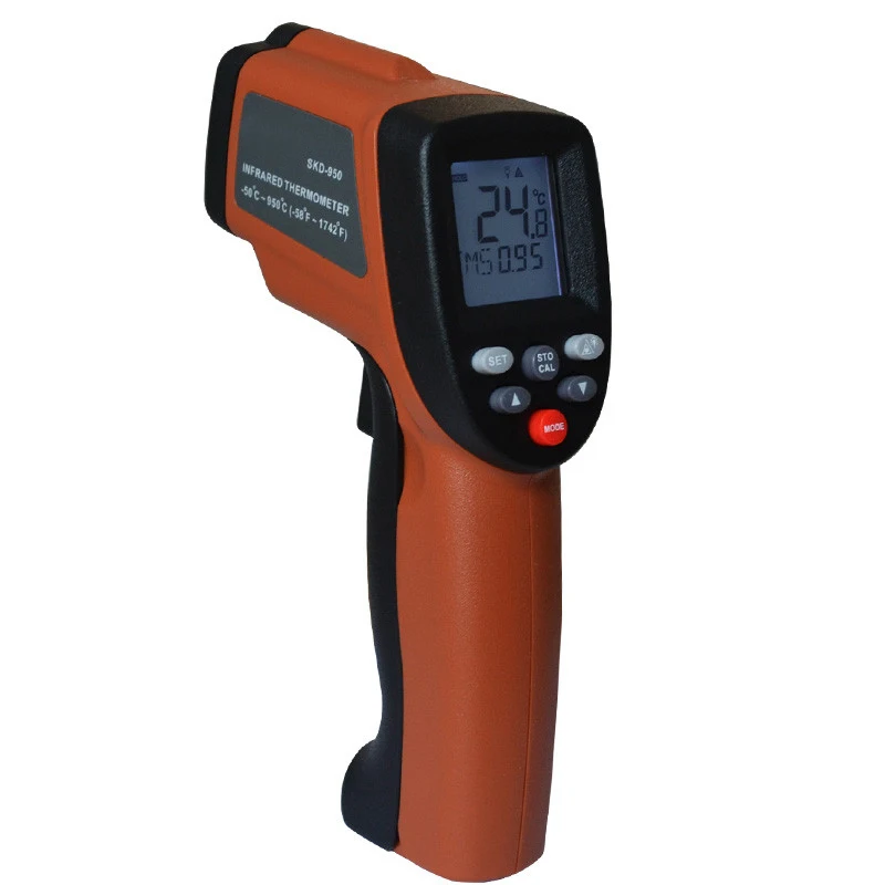 

Electric Infrared Thermometer Water -50~950 C Industrial High Precision Non-contact Pyrometer Lcd Temperature Gun Industrial