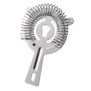 

Wowshine free shipping bar strainer Stainless Steel Cocktail Strainer 2pcs/lot