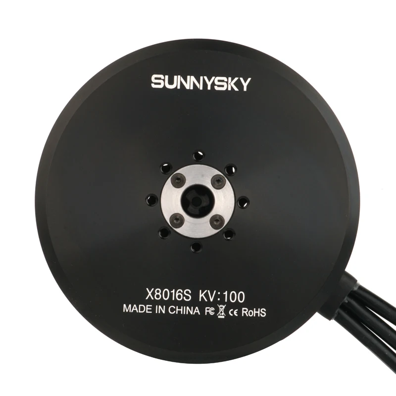 Оригинальный бесщеточный двигатель Sunnysky X8016S 100KV 120KV 170KV радиоуправляемые