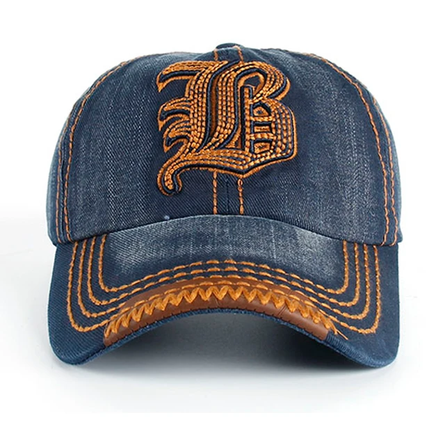 letter b baseball cap