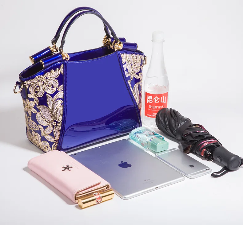 Роскошные женские сумки, дизайнерские трапециевидные сумки, сумки для женщин, лакированная кожа, сумка через плечо, сумка для покупок, Bolsa Feminina