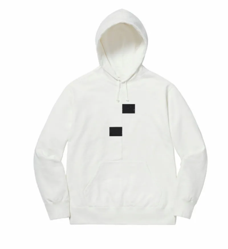 

18FW S X C Split Box Hooded Sweatshirt Men 1:1 Good Quality Pullover Hoodies