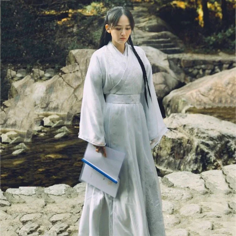 5 дизайнов костюм Hanfu для женщин для новейших ТВ-игр королева DuGu Чэнь циао 'Ен женский Hanfu Swordlady костюм