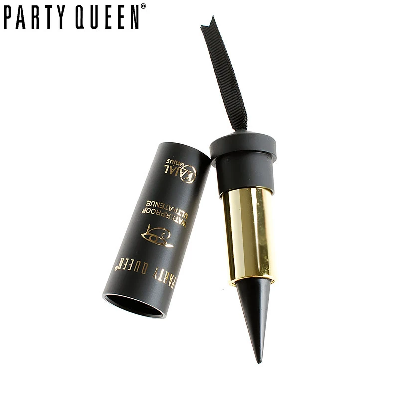 

Party Queen Eye Enhancing Black Kajal Eyeliner Stick Solid Thick Eyeliner Gel Makeup Smooth Waterproof Natural Smoky Eyes Liner