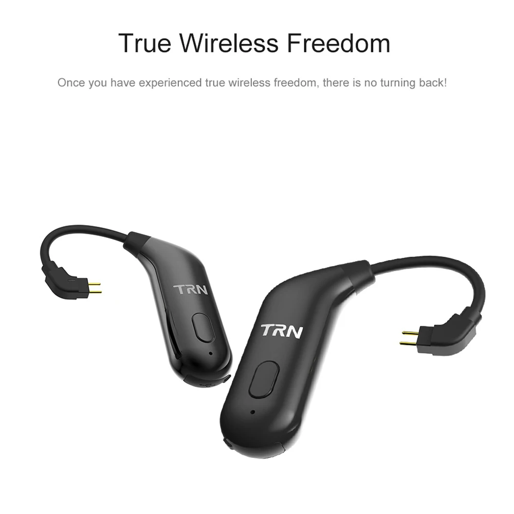TRN BT20 Bluetooth наушники кабель ушной крючок наушники обновление провода Bluetooth 5,0 2PIN/MMCX для TRN V20 V60 KZ AS10 ZS10